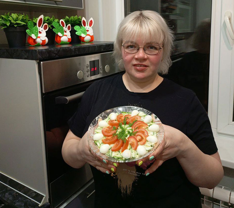 Украсить пасхальный салат помогут перепелки