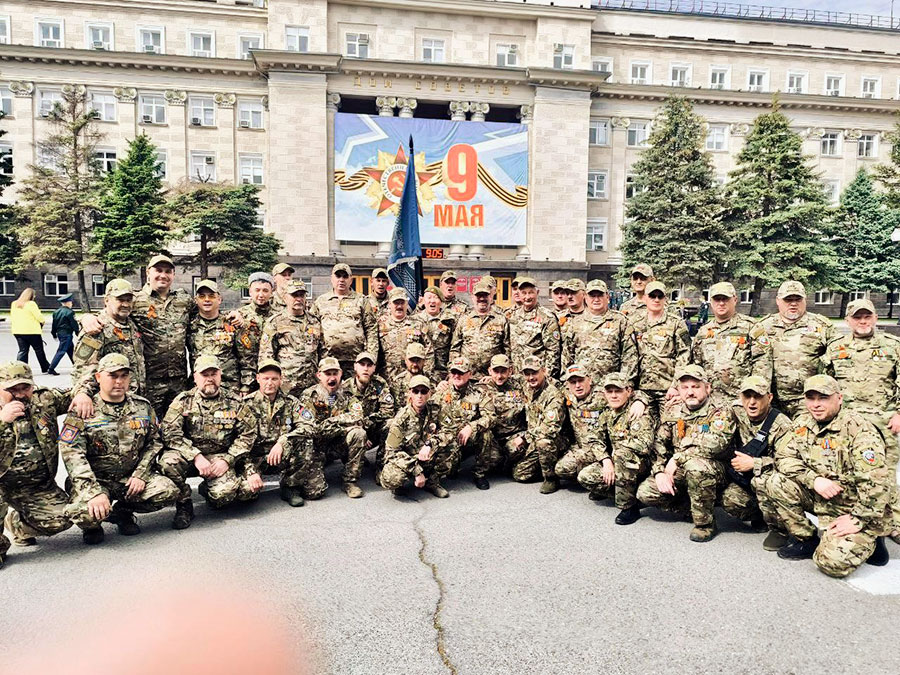 Орский казак принял участие в параде Победы в Оренбурге