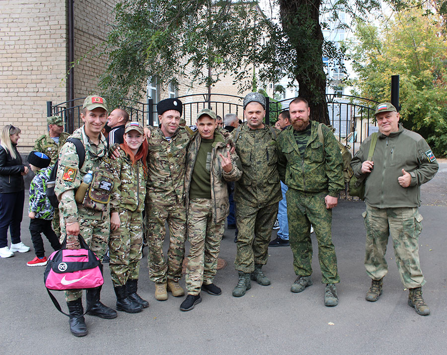 Орский казак принял участие в параде Победы в Оренбурге