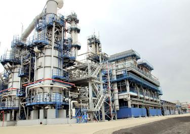 Герман Греф запустил установку на ПАО «Орскнефтеоргсинтез»