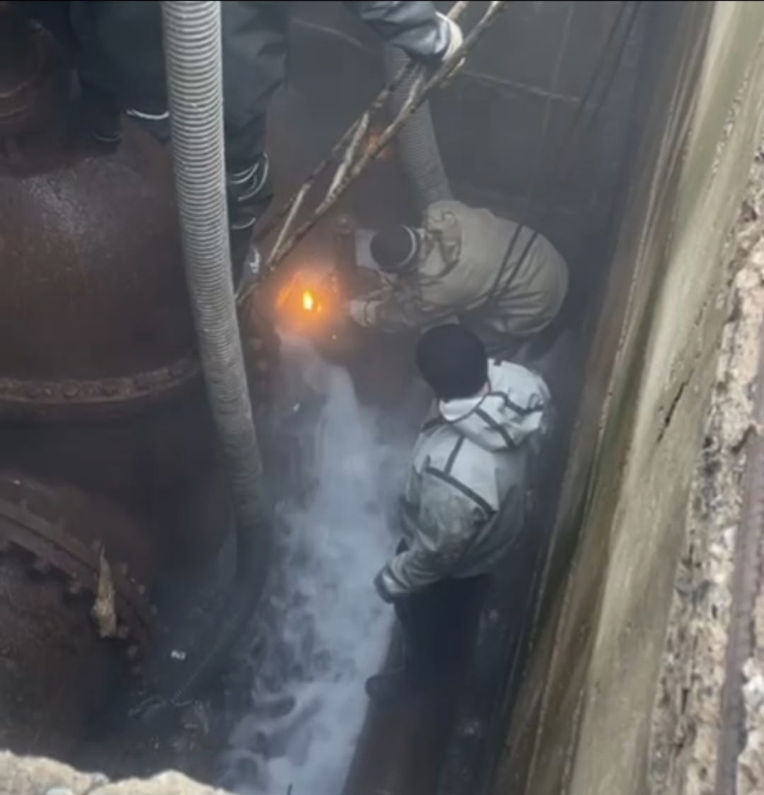 Водовод начали ремонтировать в усиленном режиме