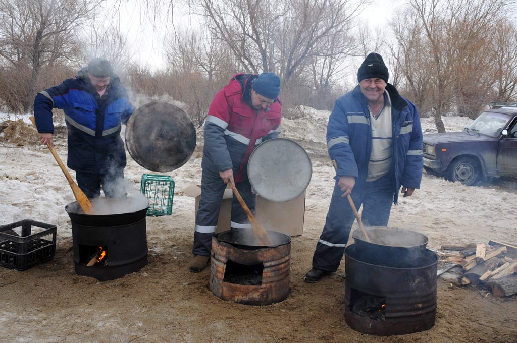 В ледяную прорубь – с разбега