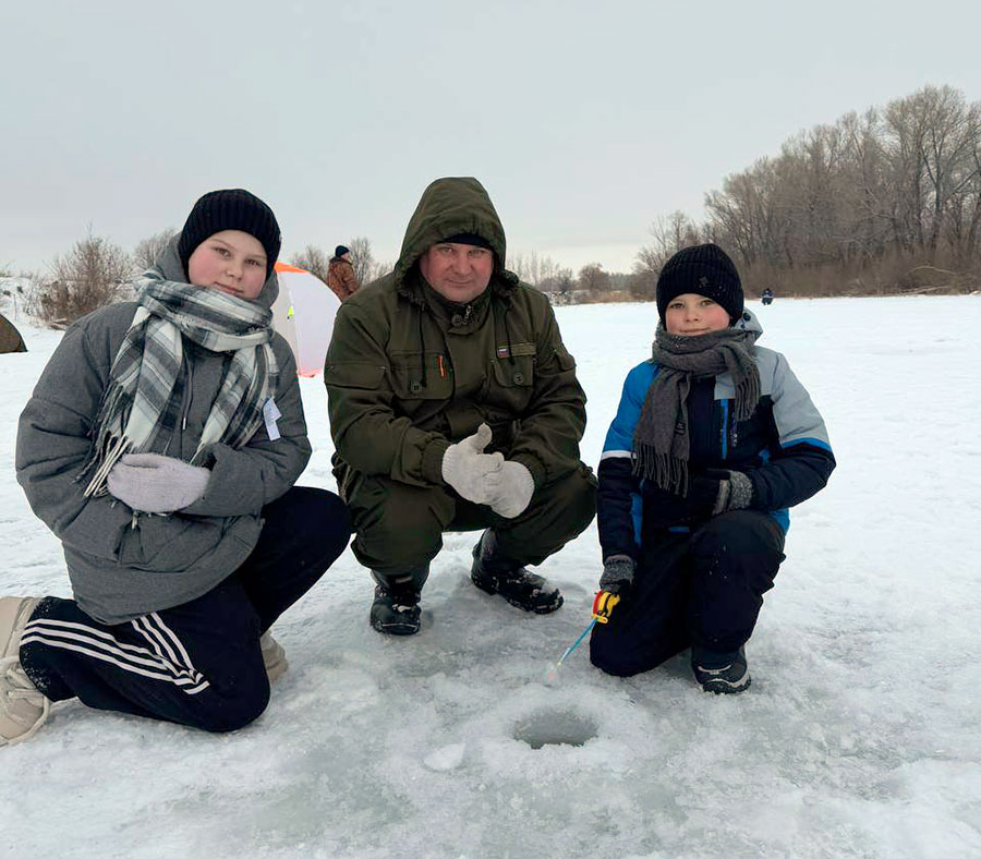 У кого улов крупнее?