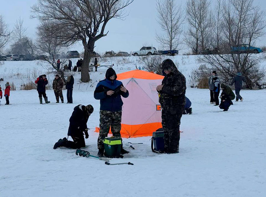 У кого улов крупнее?