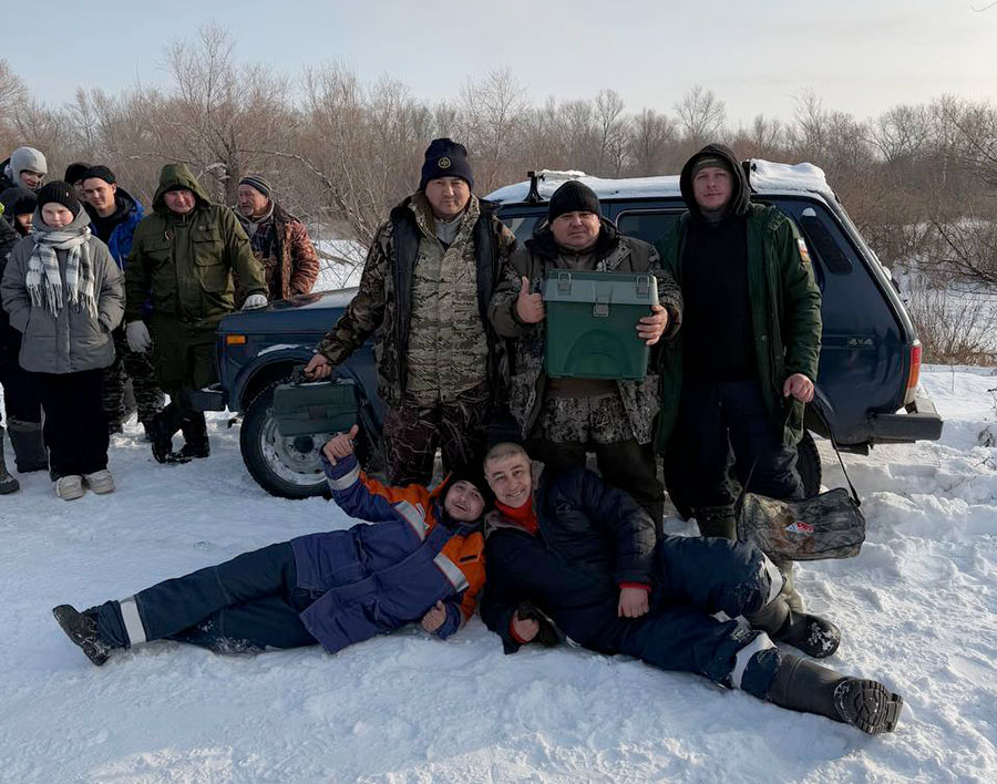 У кого улов крупнее?