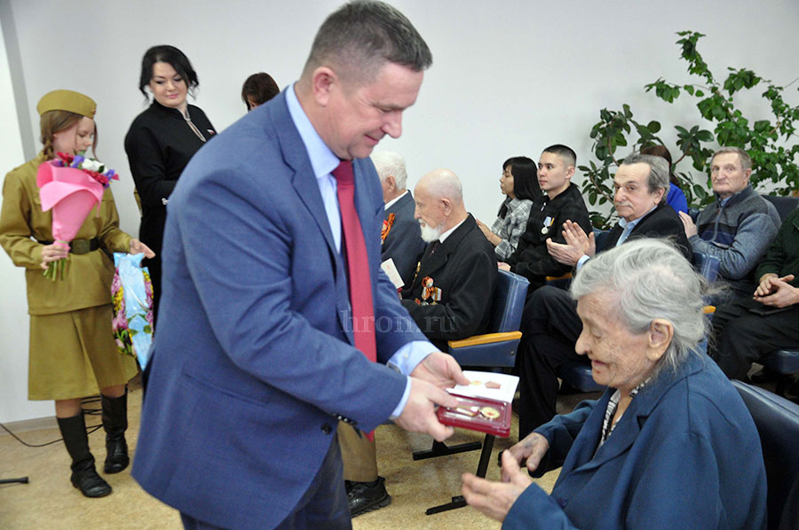 Юбилейные медали для ветеранов-тыловиков