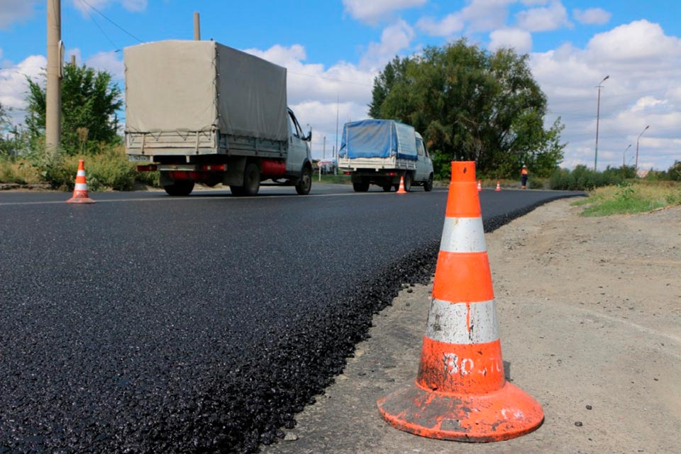 Ремонт дорог движется вперед