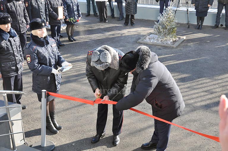 На страже порядка – в новых условиях. Полицейские Советского района перебрались на Вокзальное шоссе