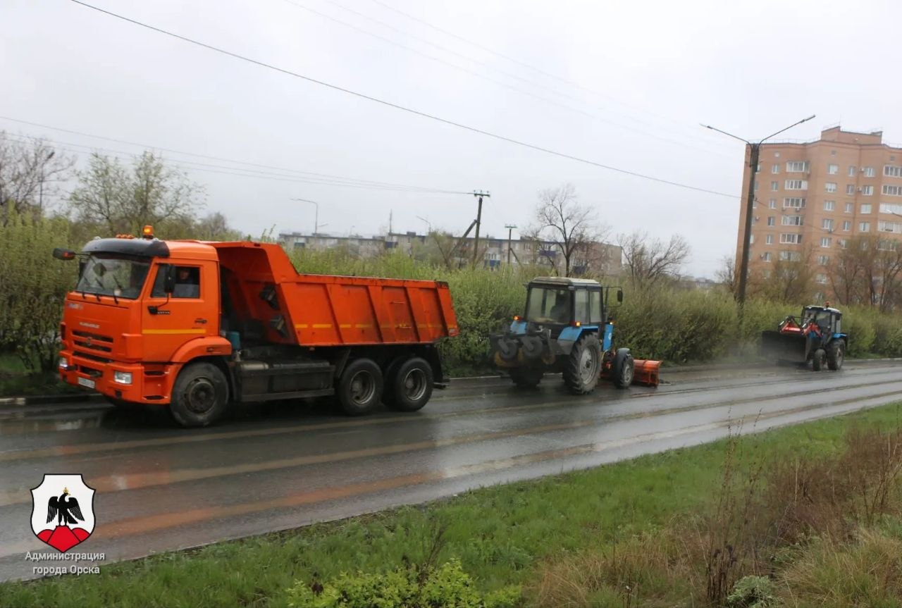 Орск активно готовится к майским торжествам