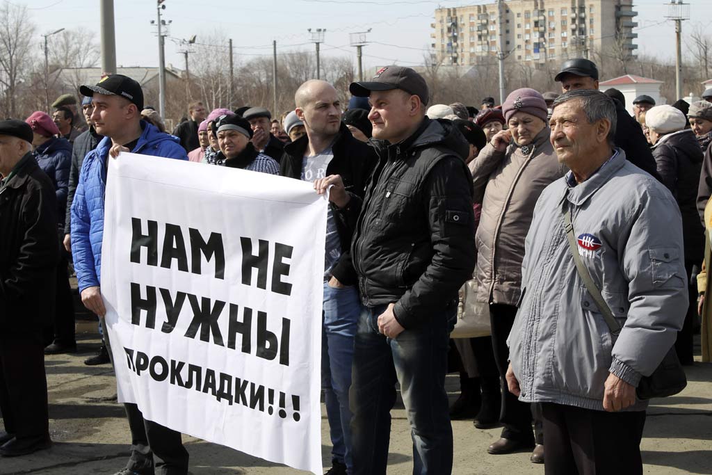 Весеннее обострение ситуации. Митинги становятся нормой для города