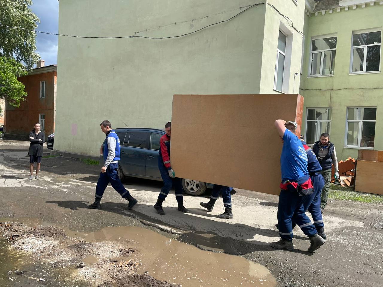 В Орск снова прибыл Всероссийский студенческий корпус спасателей 