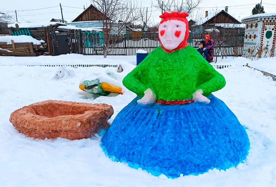 Фотоконкурс «На творческой волне» | Крокодил и тигр зимовали  у двора орчанина