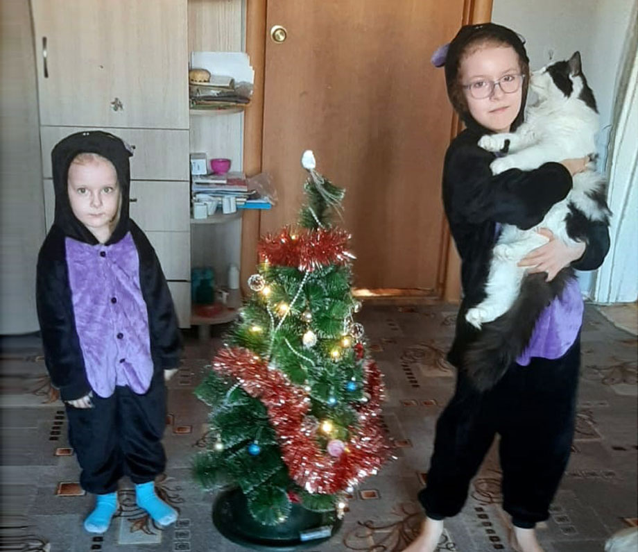 Фотоконкурс «Когда часы двенадцать бьют» | Дед Мороз помог «превратиться» в котят