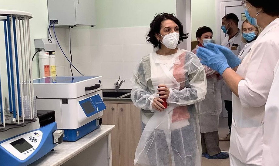 В областной инфекционной больнице завершена модернизация бактериологической лаборатории