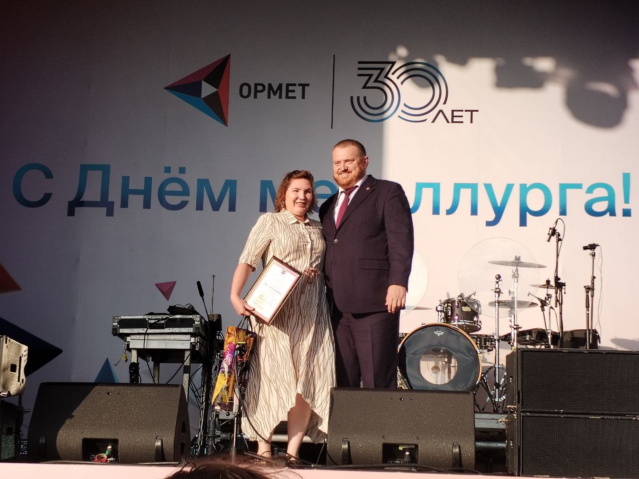 BURITO поздравил сотрудников ОРМЕТ с юбилеем предприятия