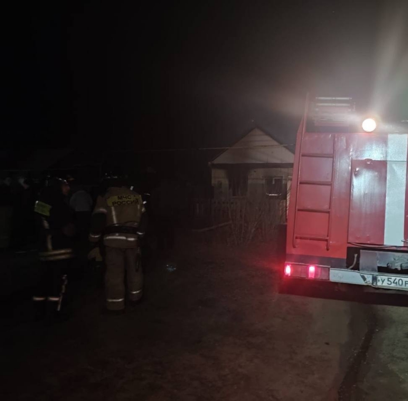 Двое детей погибли на пожаре в многодетной семье