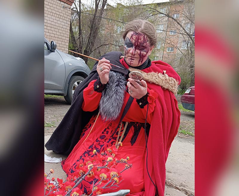 Немного Востока орской весной