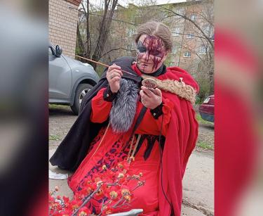 Немного Востока орской весной