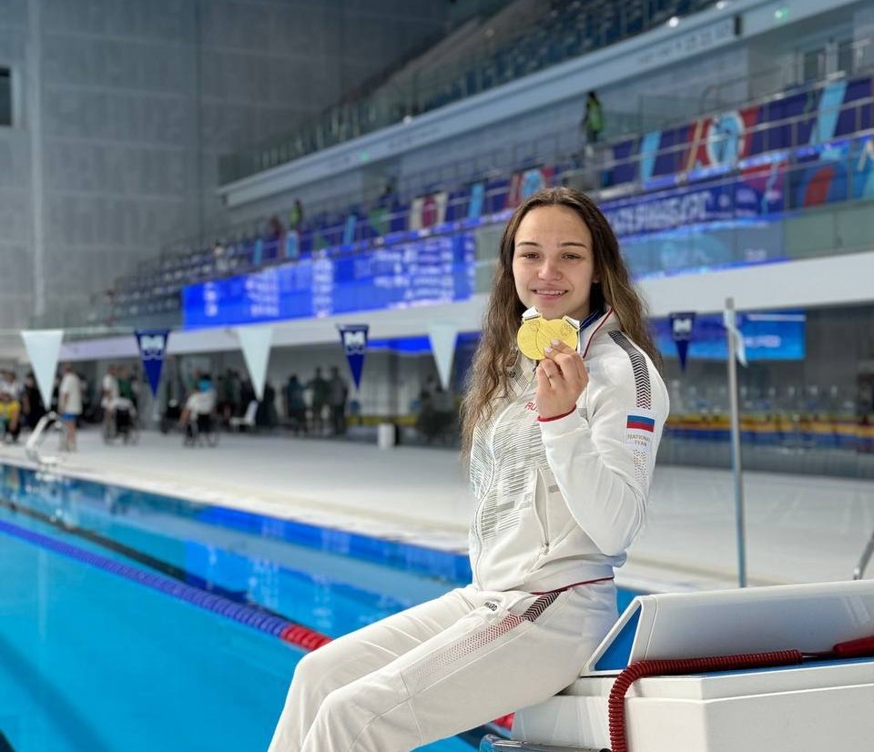 Орчанка завоевала два золота на чемпионате России по плаванию