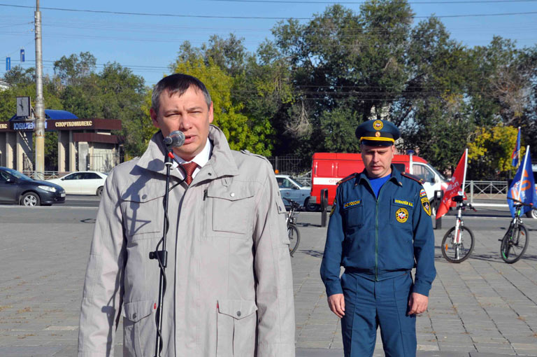 Маршут большого велопробега прошел через Орск