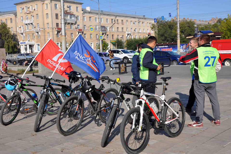 Маршут большого велопробега прошел через Орск