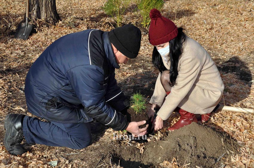 Вклад в зеленое будущее. «ОХ» приняла участие в закладке экотропы