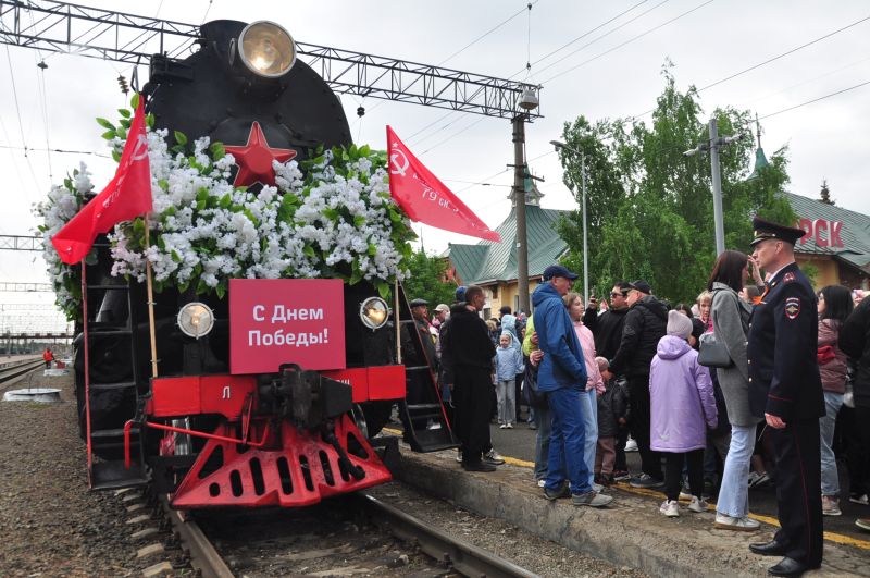 Снова встречаем Поезд Победы