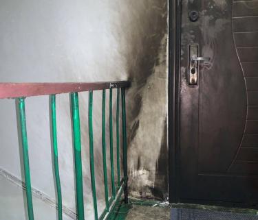 В результате пожара пострадал ребёнок