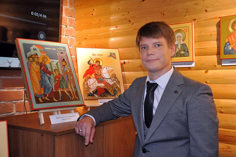 Талант любит тишину. Иконописец Иван Бредихин показал «Душу России»