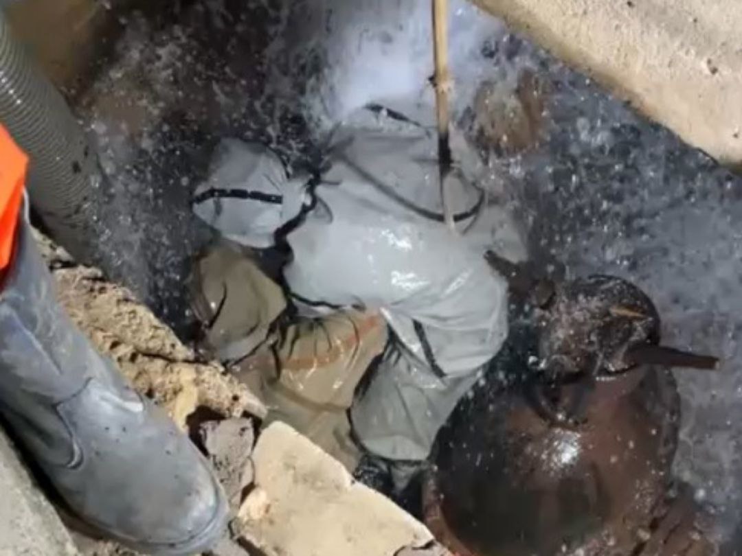 На водоводе выявлен новый поврежденный участок