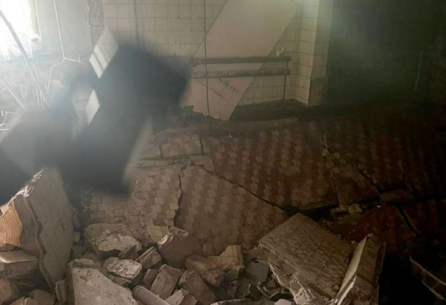 Под крышей дома твоего… В общежитии на улице Станиславского рухнула стена и провалился пол