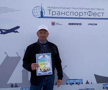 Орчанин показал всей стране, как автобус водить