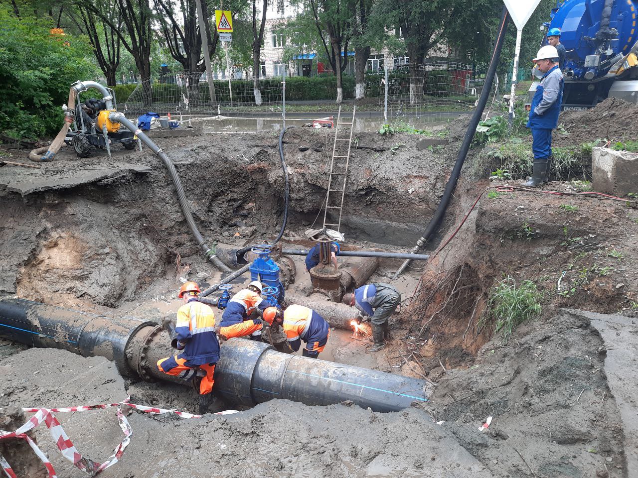 Снято 147 подпоров и устранено 13 повреждений водопровода