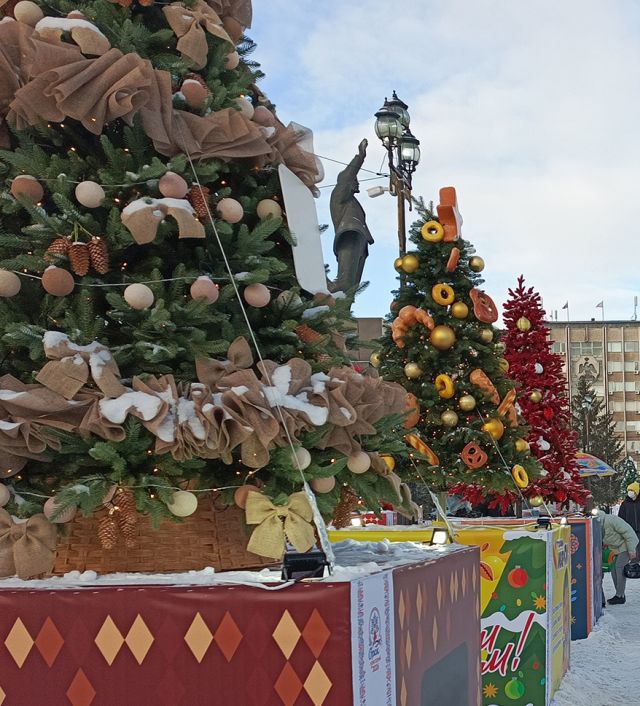 И снова аллея елок